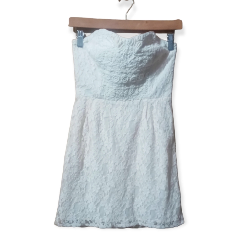 Free People Mesh & Lace Dress